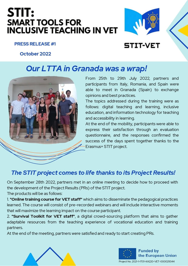 STIT Press Release 1 cover