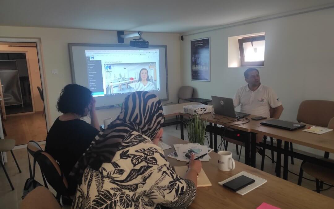 Promoting STIT project results, August 2023, Romania